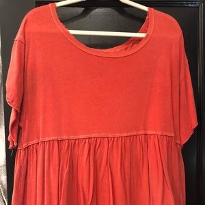 Free People Peplum top